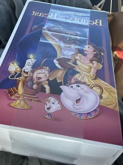 Beauty and the Beast VHS Blanket