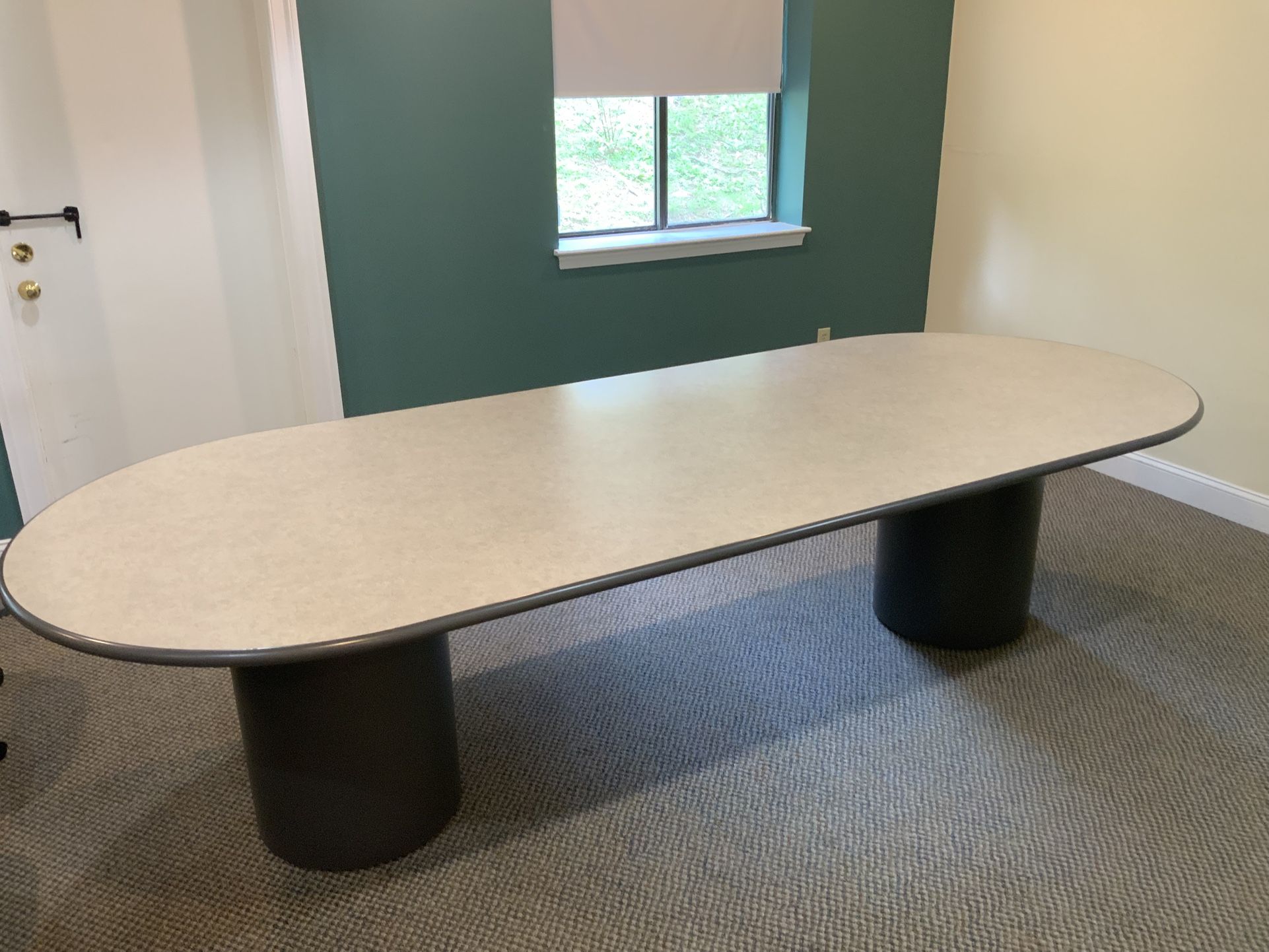 HON COMPANY 10FT CONFERENCE TABLE WITH 10 CHAIRS