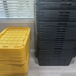 25 27-gallon Lowe’s Tubs