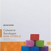 McKesson Cohesive Bandages Multi-Color 36 Pack New