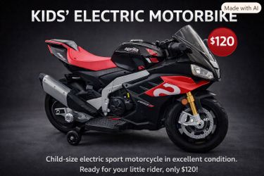 Kids Electric Sport Motorcycle