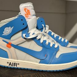 UNC OFF WHITE Air Jordan 1 Size 12 NEW 