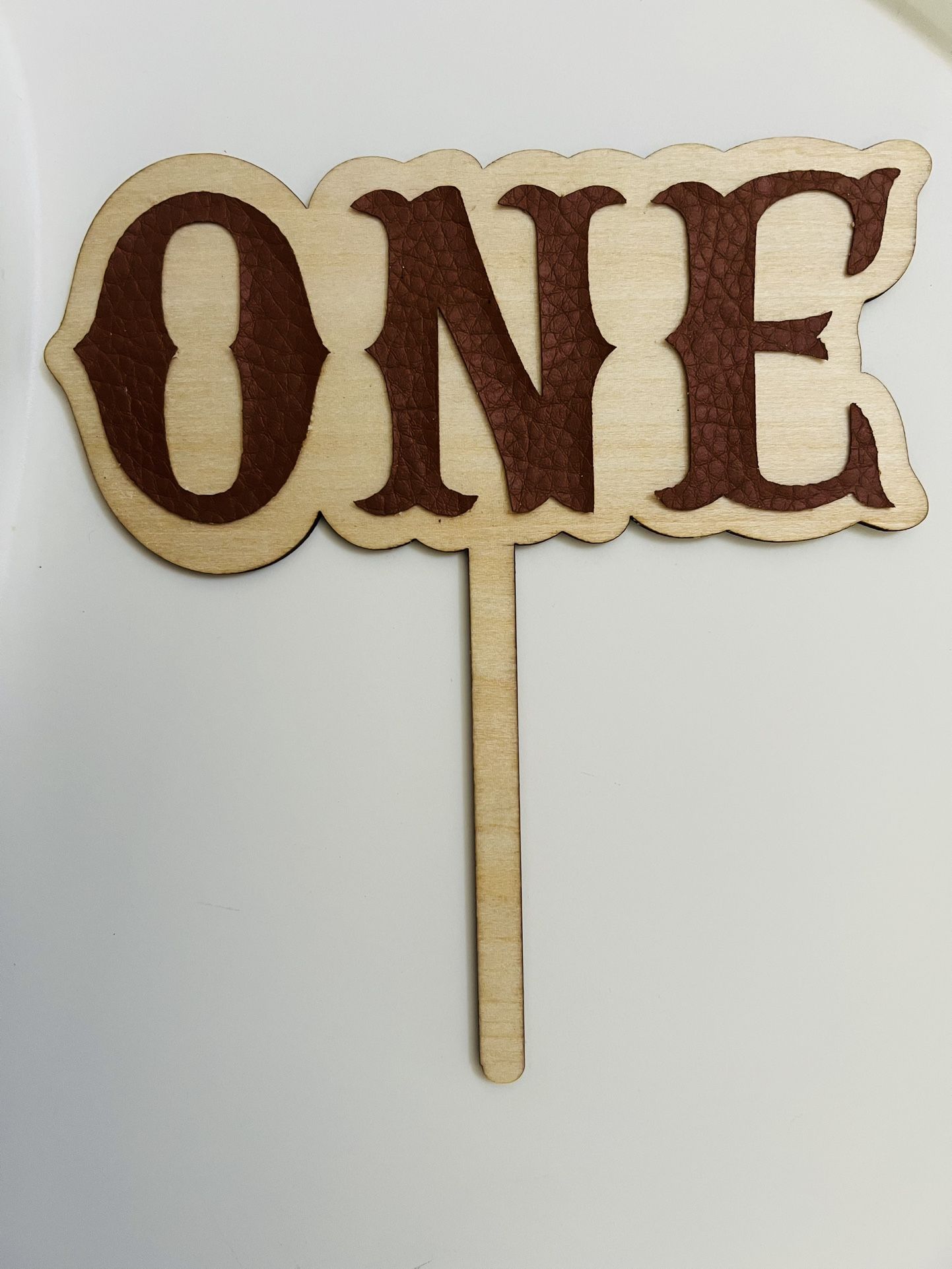 Cake Topper One Rodeo
