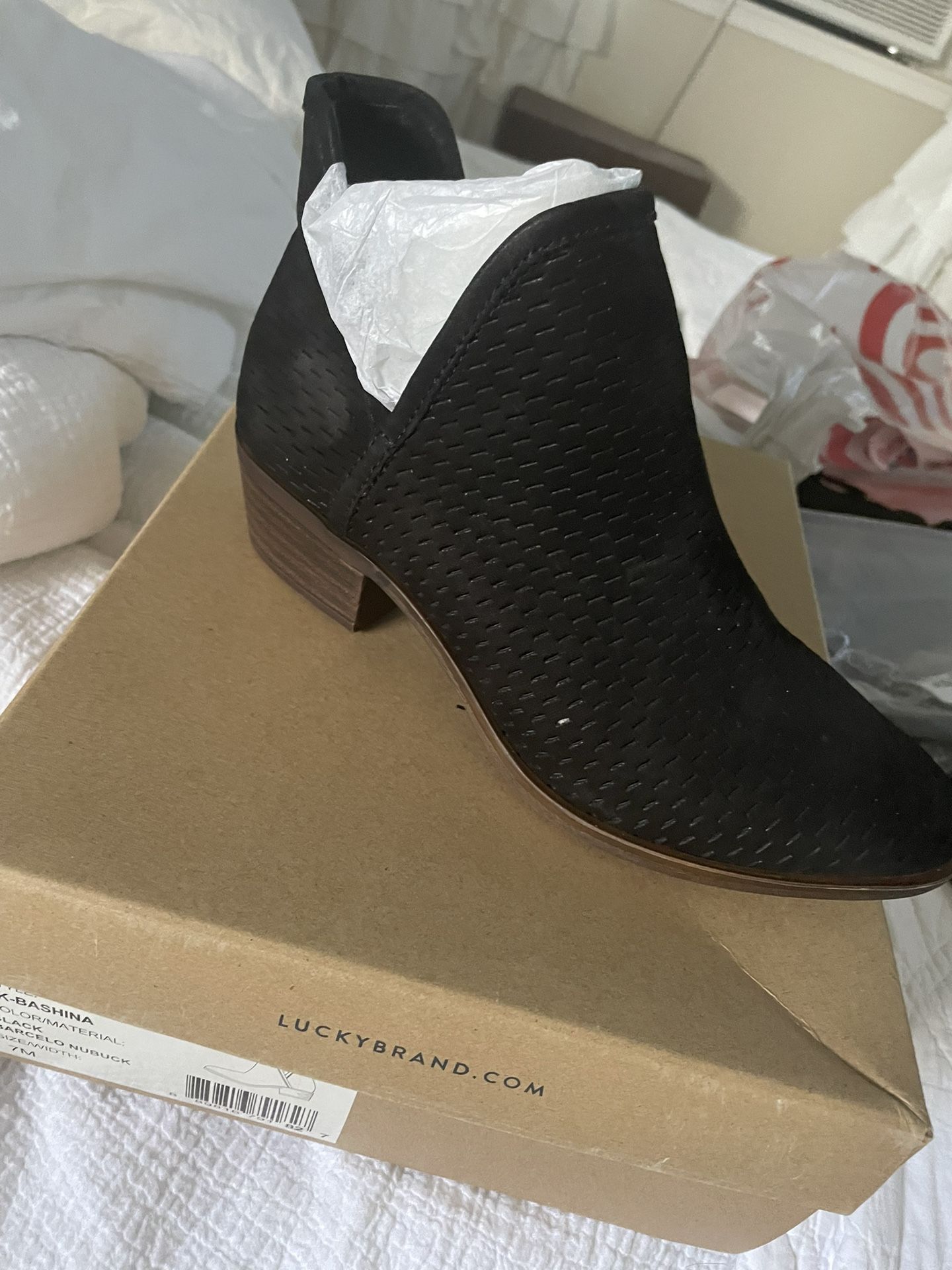 Black booties