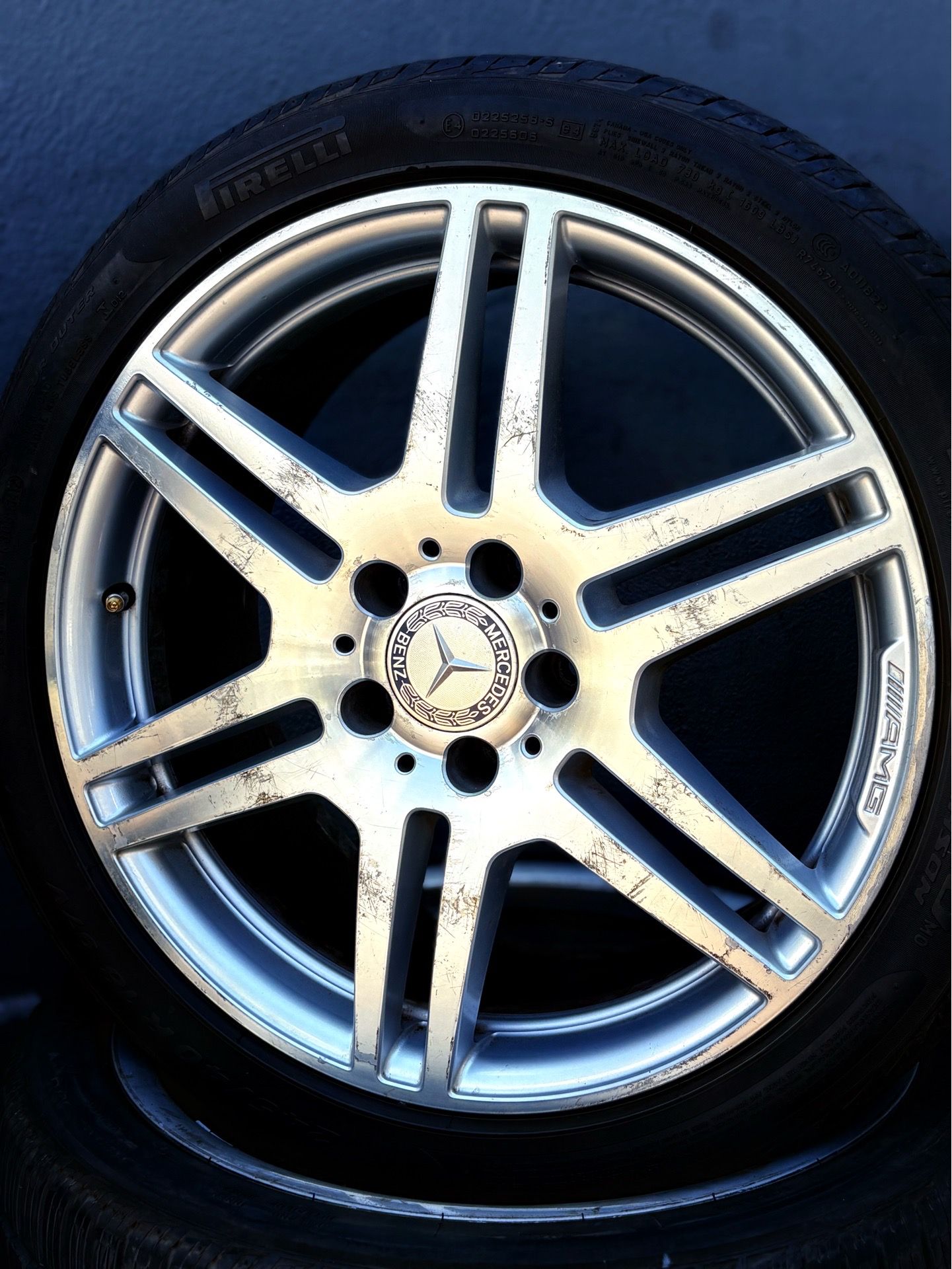 Mercedes-Benz AMG Wheel Pirelli Tire 225/55R17