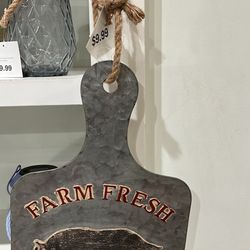 Farm Fresh Bacon Sign