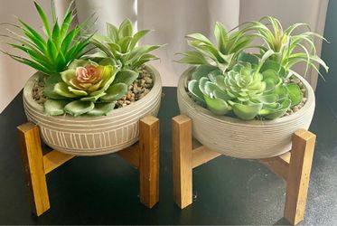 Set of 2 plants artificial