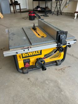 Dewalt portable table saw