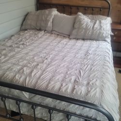 Antique Style Queen Bed Frame