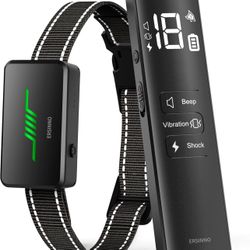 with Waterproof, Rechargeable Electronic bark Collar for Large Medium Small Dogs 5-120 lbs, Training with Beep,Vibration,Safe Shock