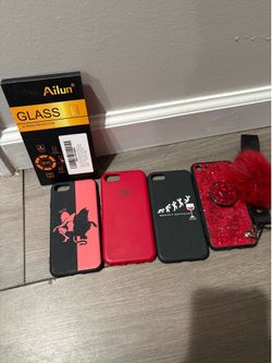 4 Iphone SE2 Cases + Screen Protector