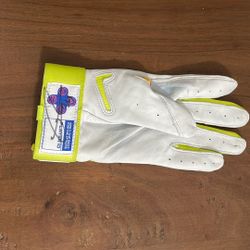 Batting Gloves Signed By Famous Baseball Player Julio Rodriguez
