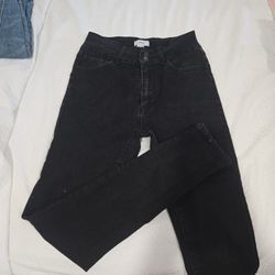 Black Jeans Forever 21 Size 27 Or 4/6