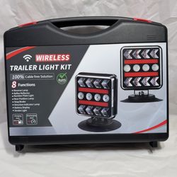 Zunaice Wireless Trailer Tow LED Tail Lights Magnetic Adjustable Rechargeable