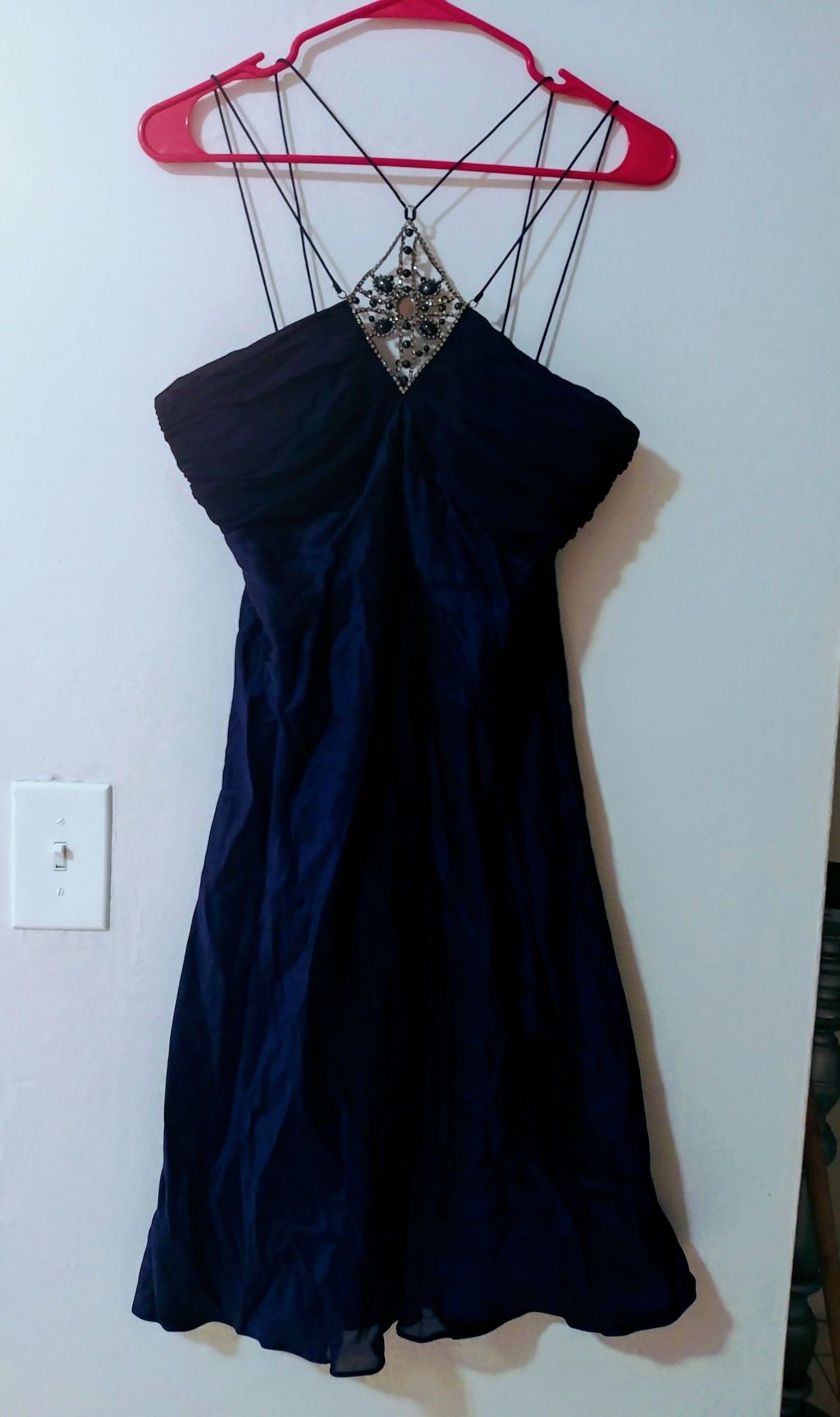 Navy Blue Cocktail Dress Size 6