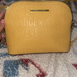 Steve Madden Yellow Bag Purse Women 