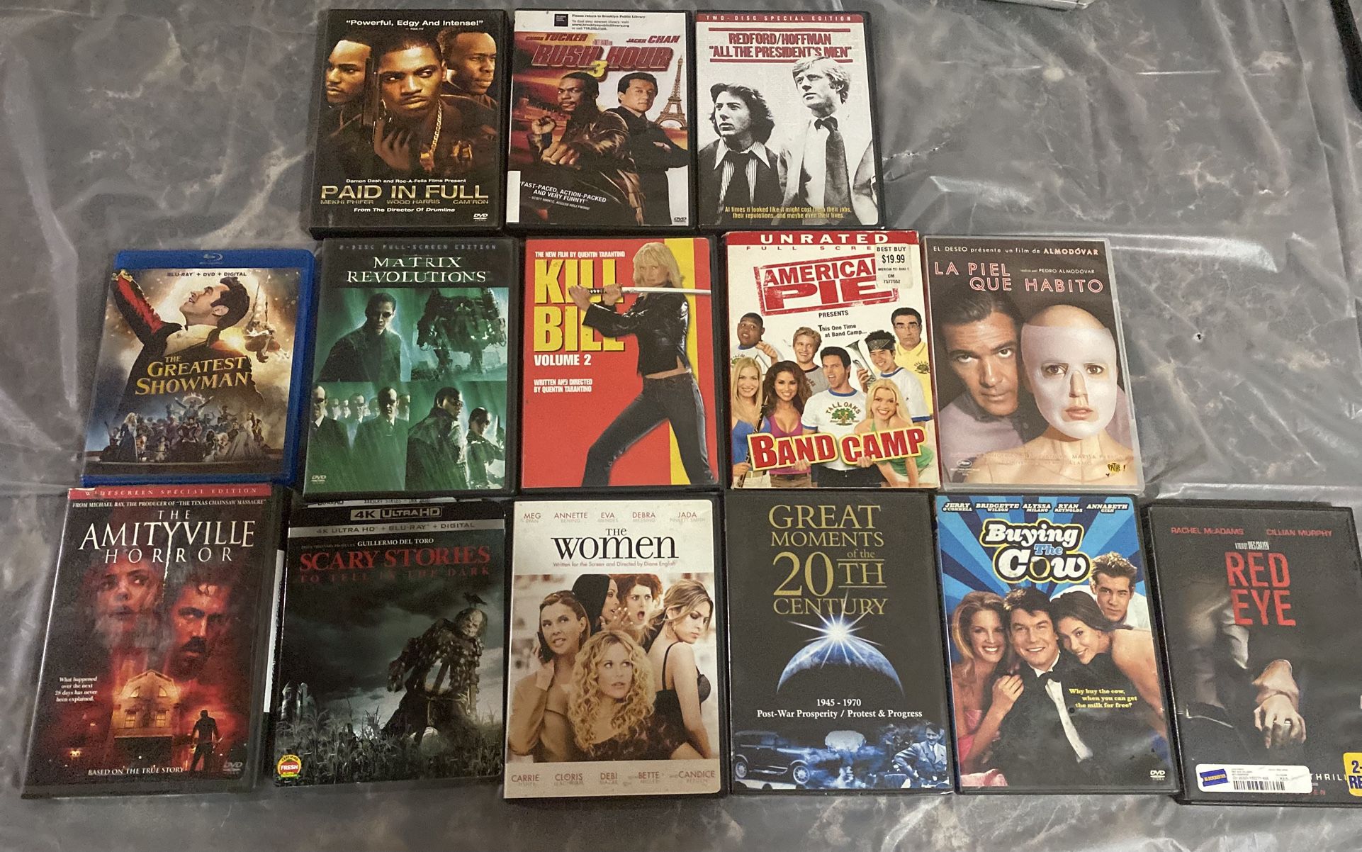 Old Dvds  Movies From The 1990S Selling For 5-10$ Each