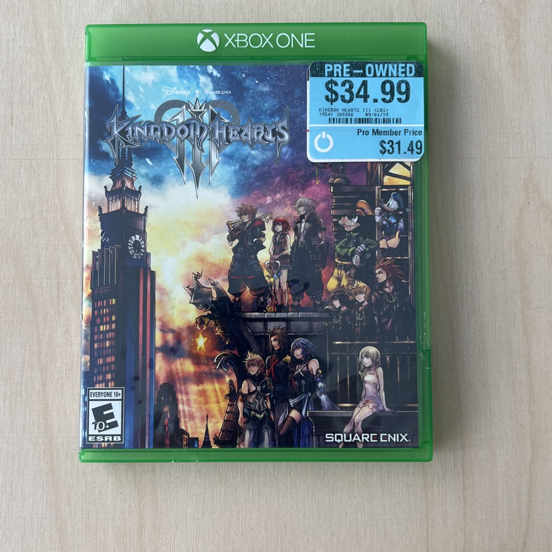 Kingdom Hearts Xbox one