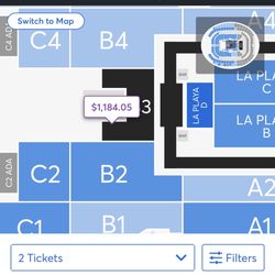 Bad Bunny  Single B3 Floor Seats Las Vegas Sept  24