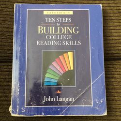 Ten Steps To Building College Reading Skills