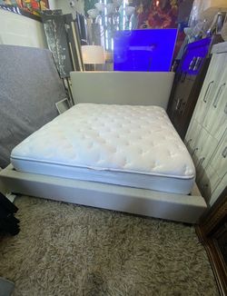 King Bed Frame And Mattress