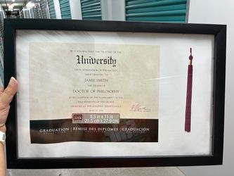 Diploma Frame