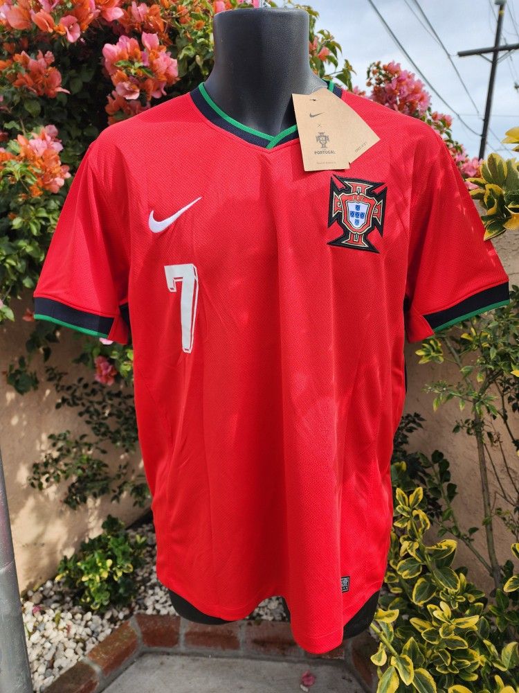 Portugal Home CR7 Soccer Jersey 2025