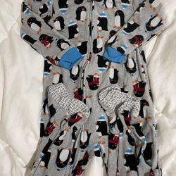 Carter’s 1 Piece Fleece Pajama Size 4T