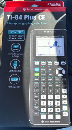 TI-84 plus CE calculators