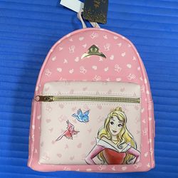 Loungefly Disney Sleeping Beauty Mini Backpack  - NWT 