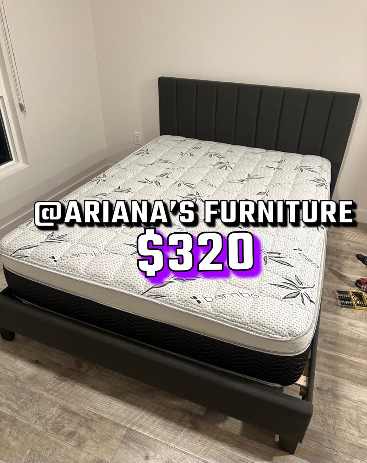 Queen Size Bed Frame With Mattress Included 