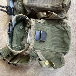 Military Belt And Mag Pouches