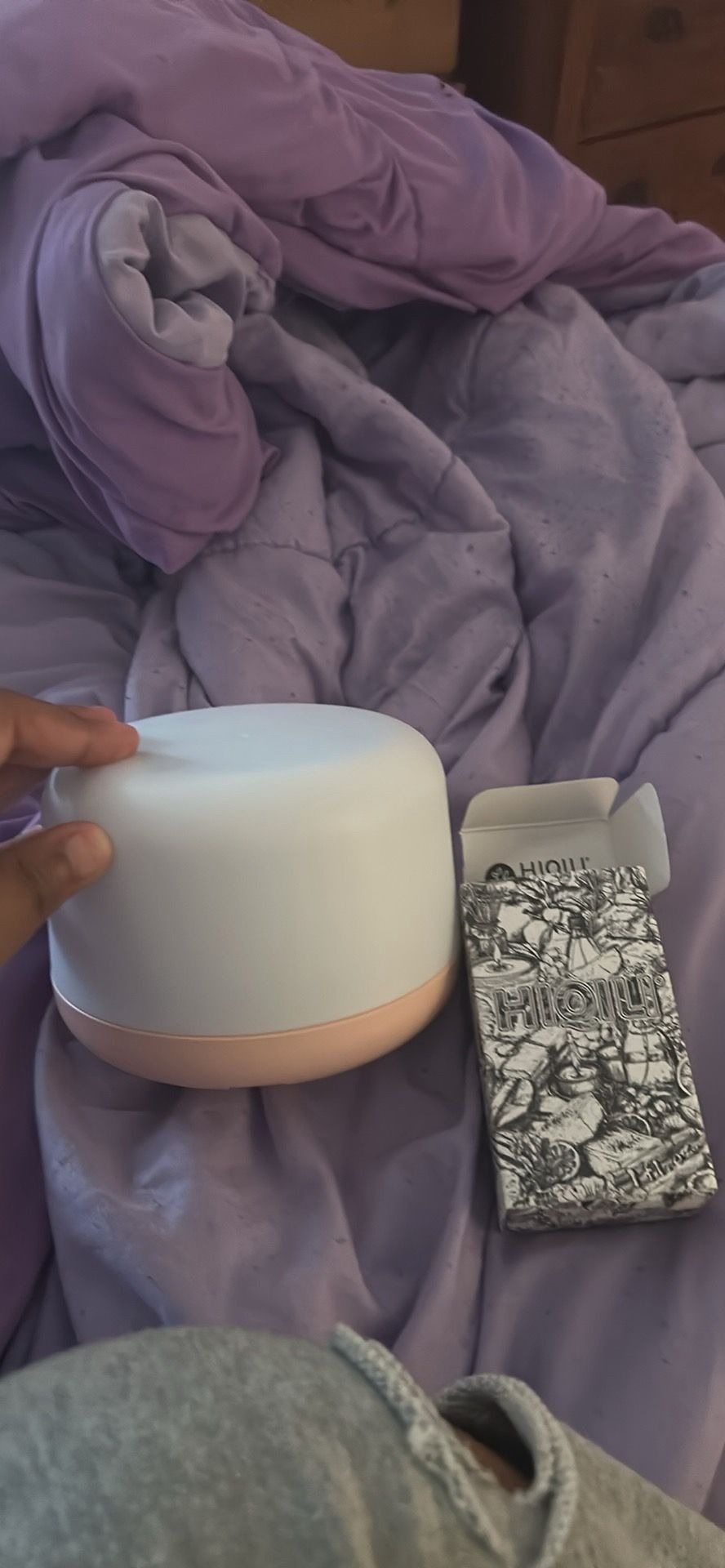 Oil diffuser oil mist