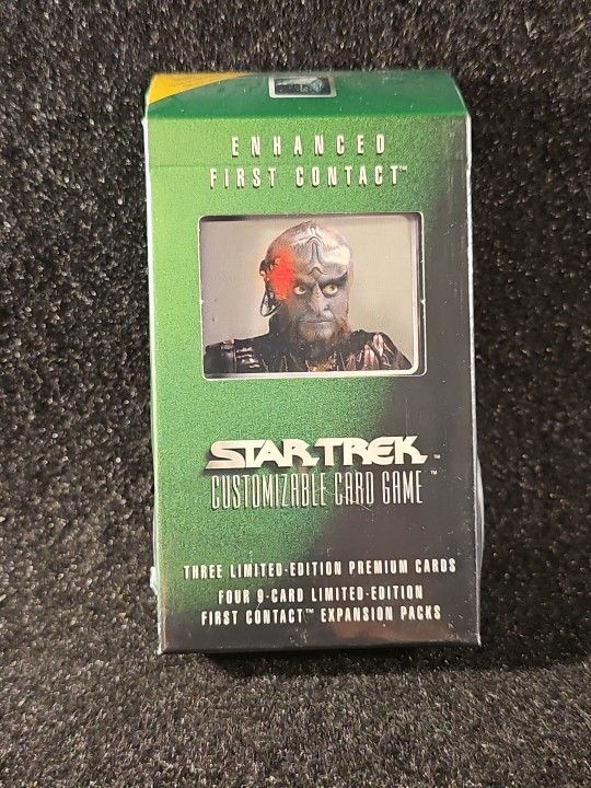 Star Trek Enhanced First Contact Gowron of Borg - Expansion Pack! ⭐️New~Sealed⭐️