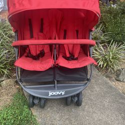 Twin Stroller.  Joovey
