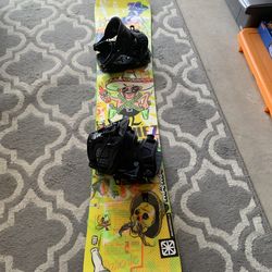 Salomon snowboard and forum bindings