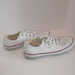 White Converse All Star Men7 Women9