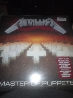 Metallica Master of Puppets Vinyl LP