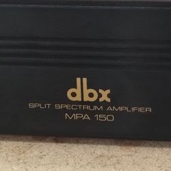 DBX MPA150 Split Spectrum Amplifier 