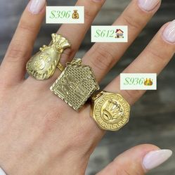 10 Gold Rings 