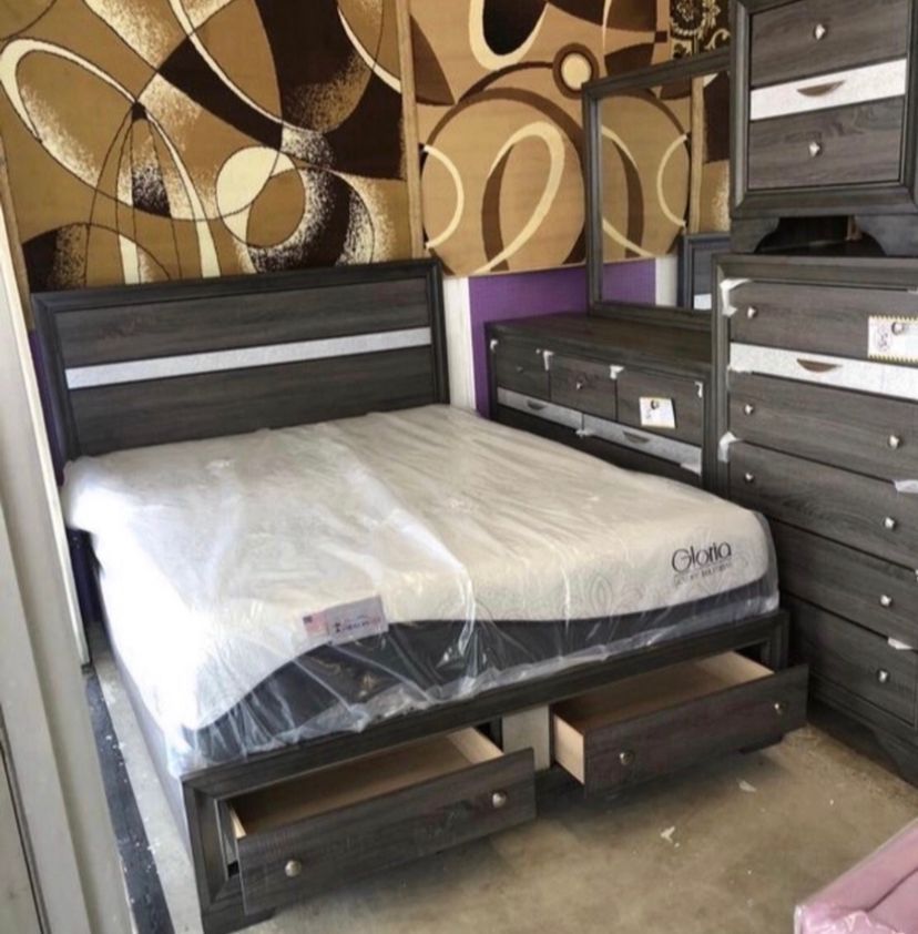 Furniture Bedroom Set Dresser And Nightstand