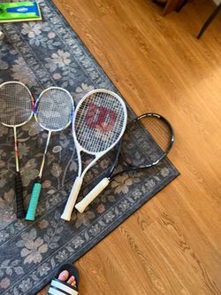 Tennis racket badminton racket