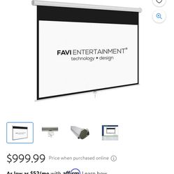 Favi Automatic  Projecting Screen 