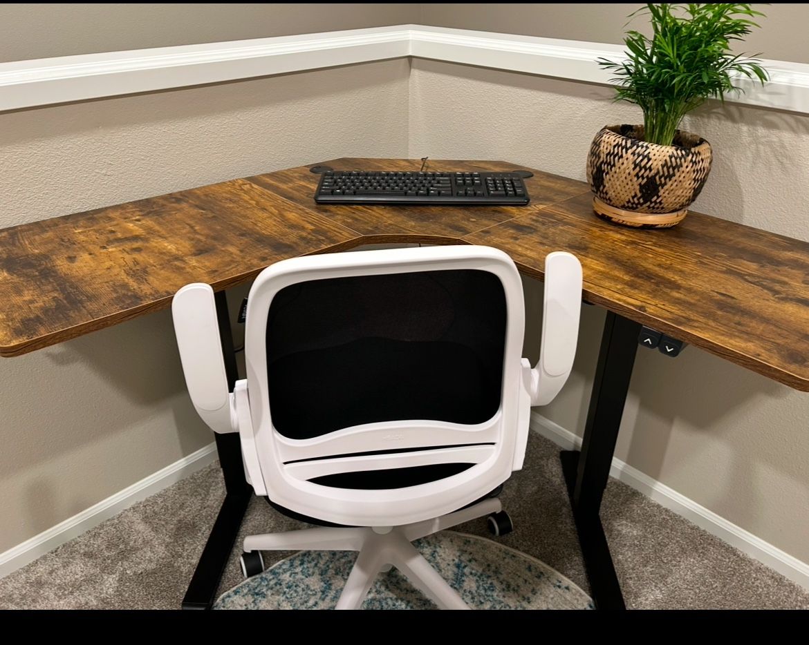 Corner Electric Height Adjustable Desk