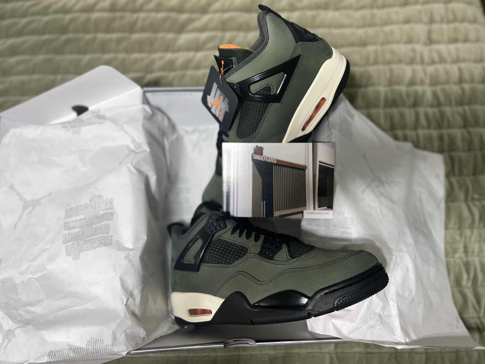 BRAND NEW AIR JORDAN 4s “Undefeated” SIZE 12