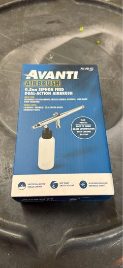 Avanti AV-AB-02 0.5mm Siphon Feed Dual-Action Airbrush