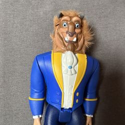 Disney’s Beauty And The Beast Doll, Beasts Head Changes From Prince To Beast