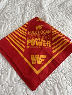 WF hulk, hogan python, power scarf