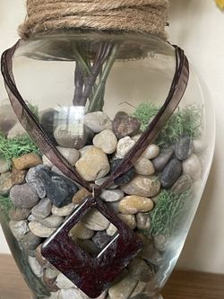 Handmade Pendant Complete With Necklace