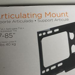Articulating TV wall mount (for flat screen TVs 37”-85”)